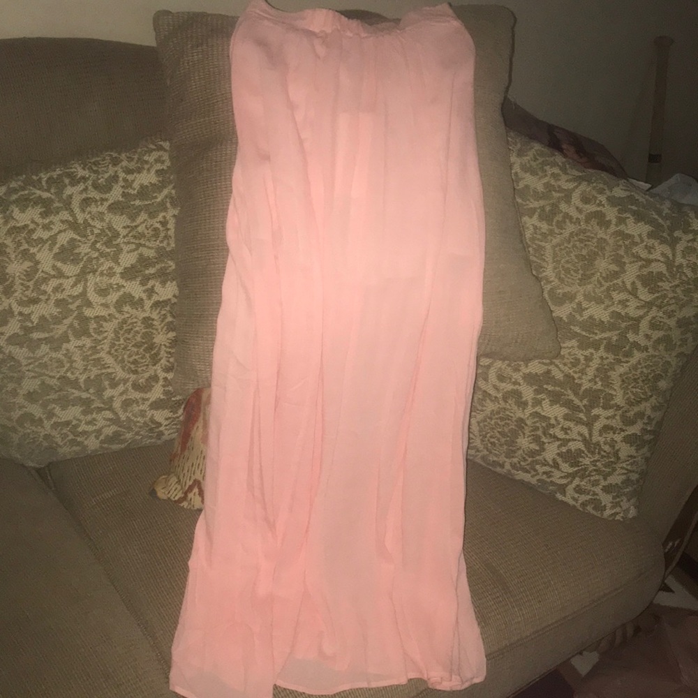BRAND NEW! Dance And Marvel L PALE PINK MAXI Soft